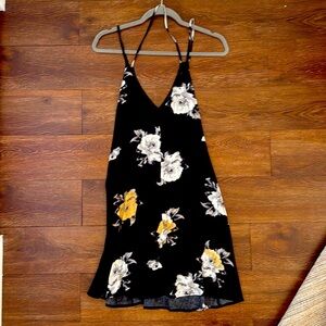 Black Floral Dress